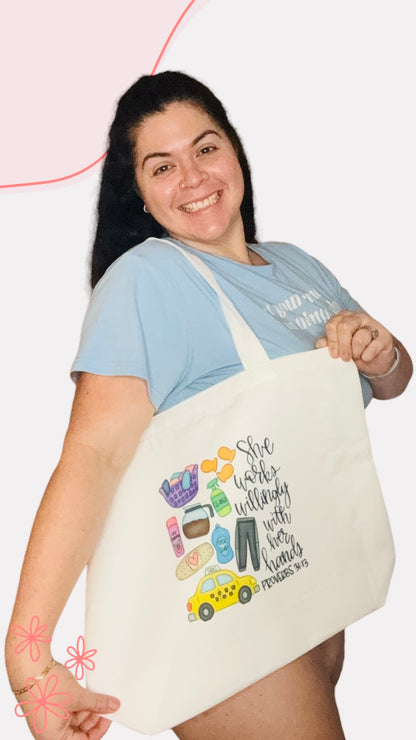 Proverbs 31 Tote Bag