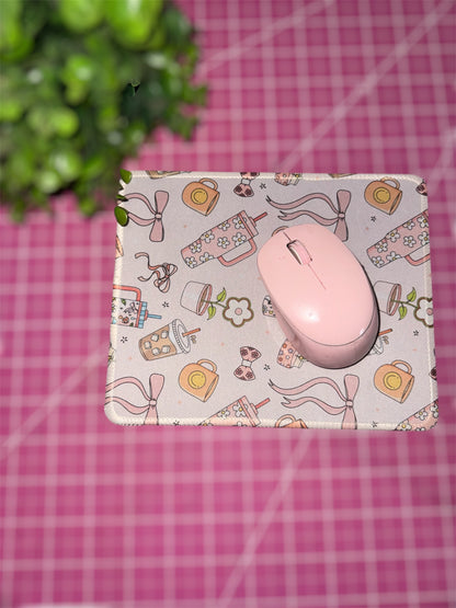 Pink mousepad