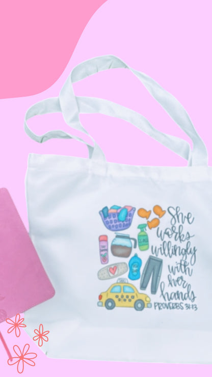 Proverbs 31 Tote Bag