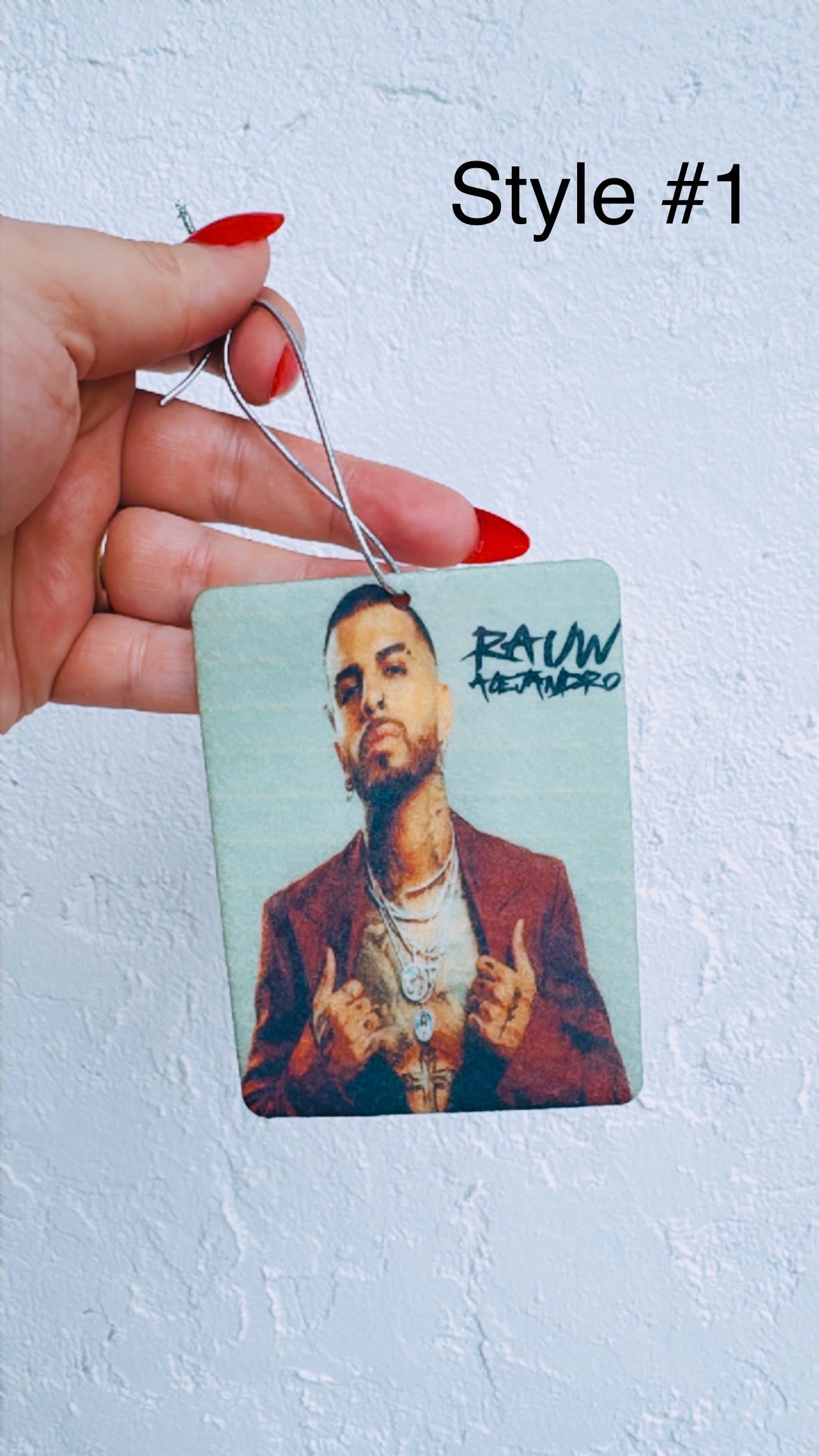 Rauw Alejandro Air Freshener