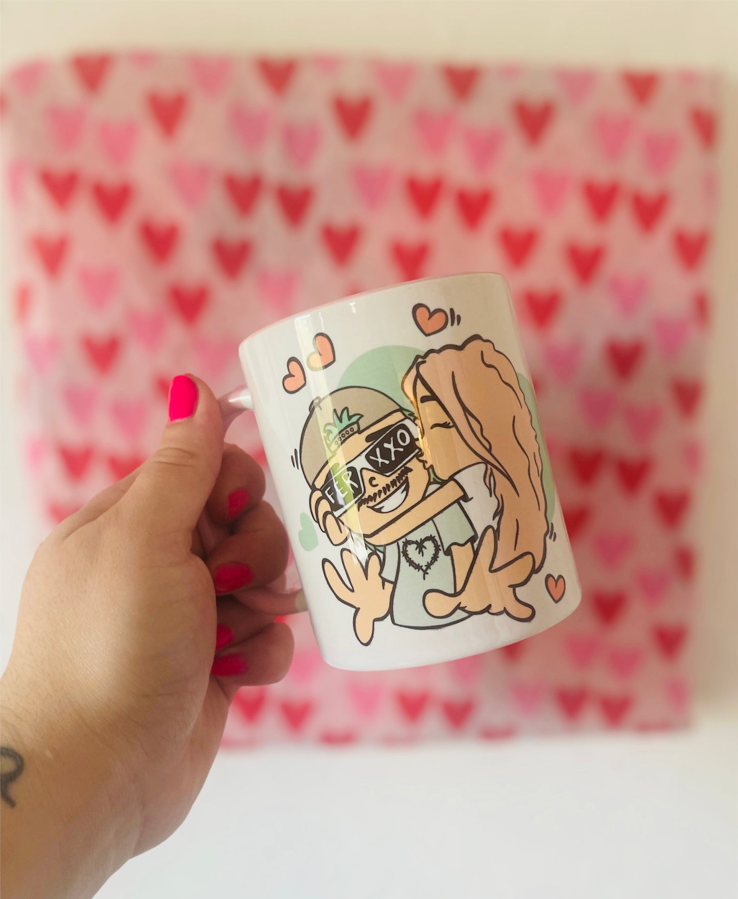 Feid X Karol Mug