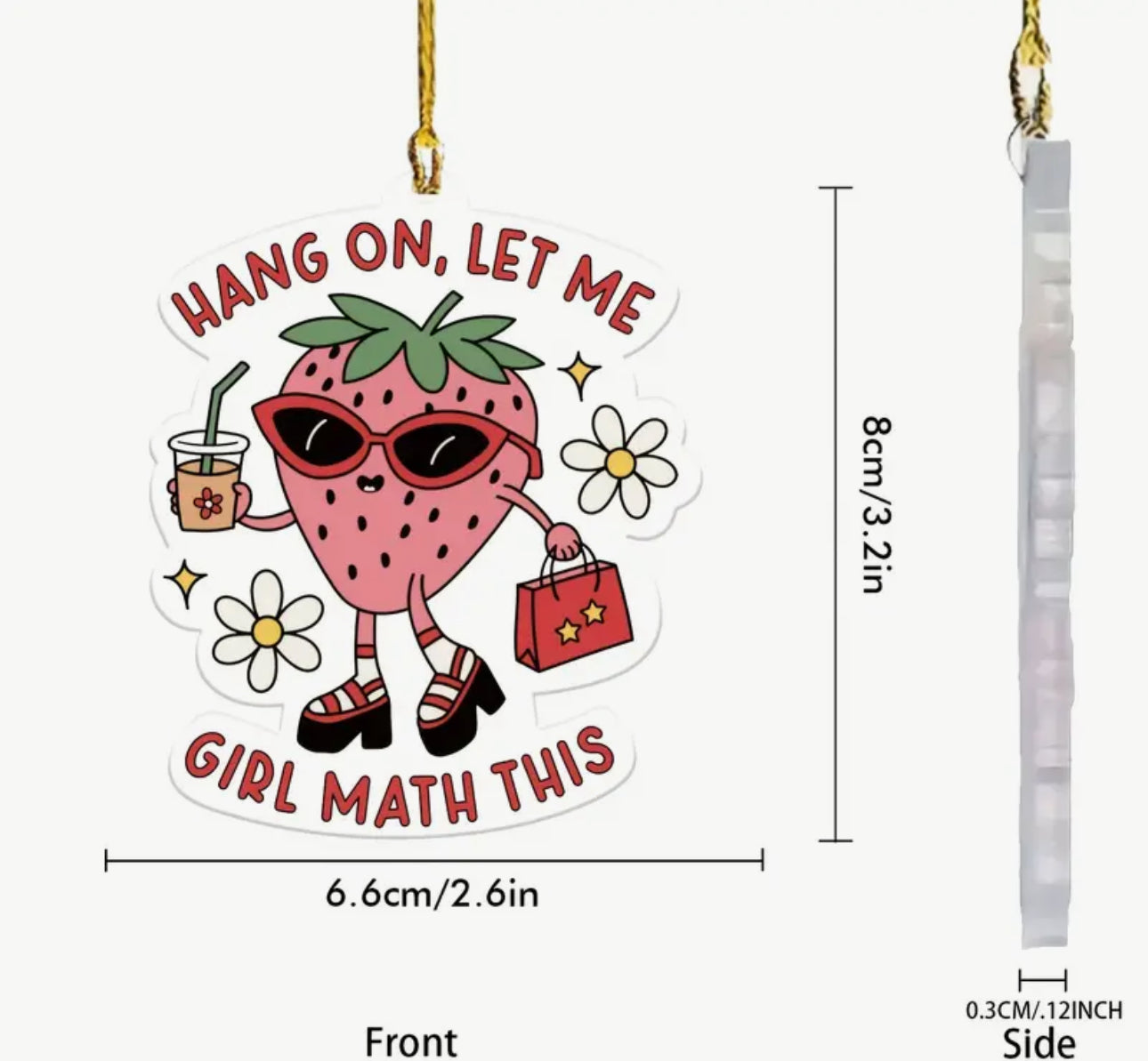 Girl Math Pendant