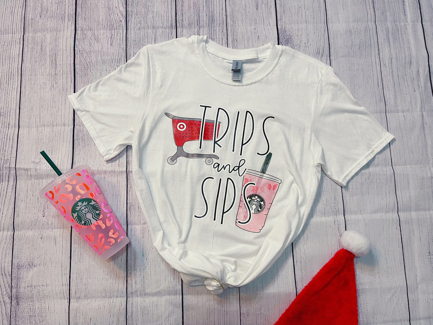 Trips and Sips T-Shirt