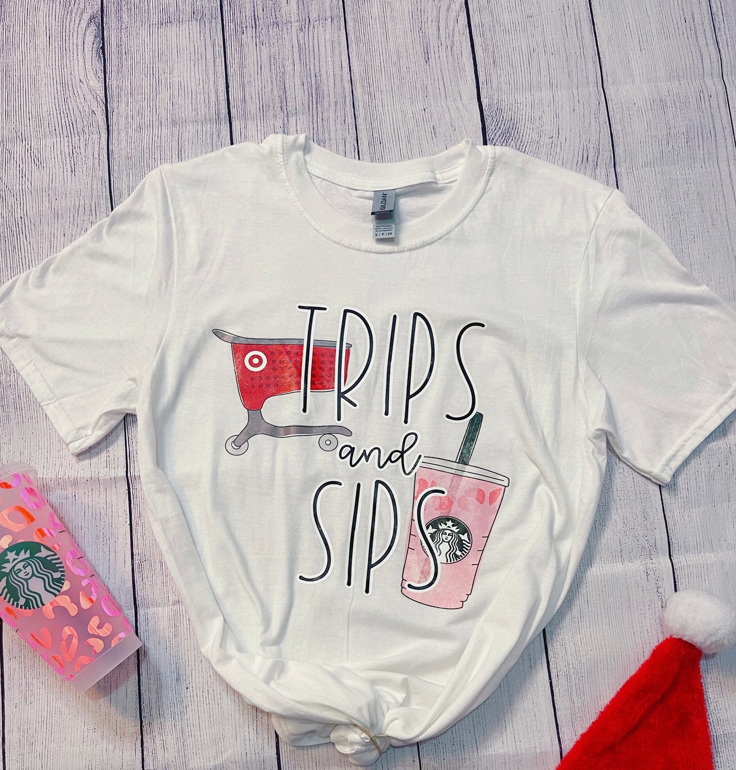 Trips and Sips T-Shirt