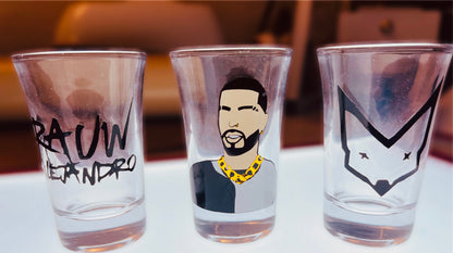 Rauw Alejandro Shot Glasses