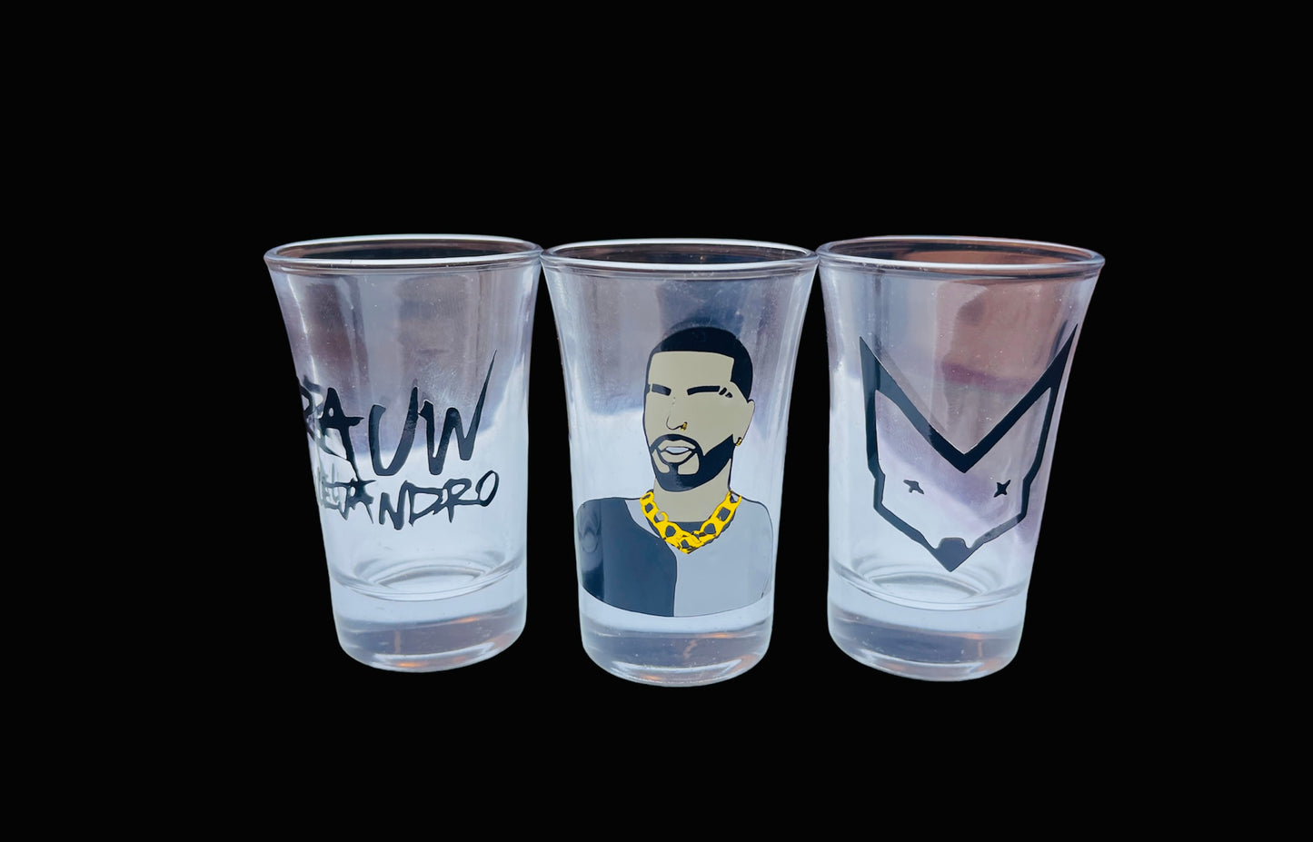 Rauw Alejandro Shot Glasses